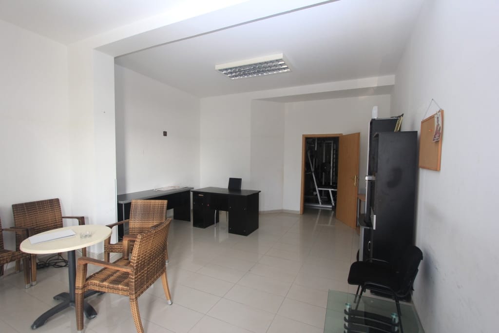 Office space in Rafailovici, Montenegro: bright interior with furniture, work desks, and a lounge area.