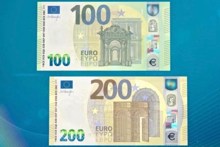 New 100 and 200 euro banknotes to be introduced in Montenegro
