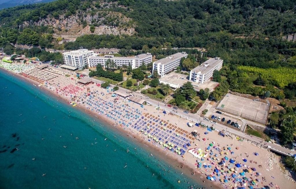 Sutomore Beach, Montenegro. 