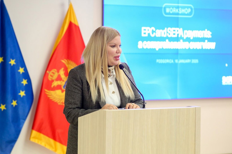 The Central Bank is helping Montenegrin banks connect to the SEPA system in 2025