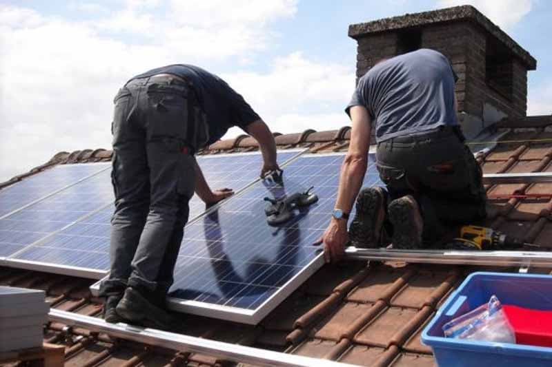 578 households installed solar power plants