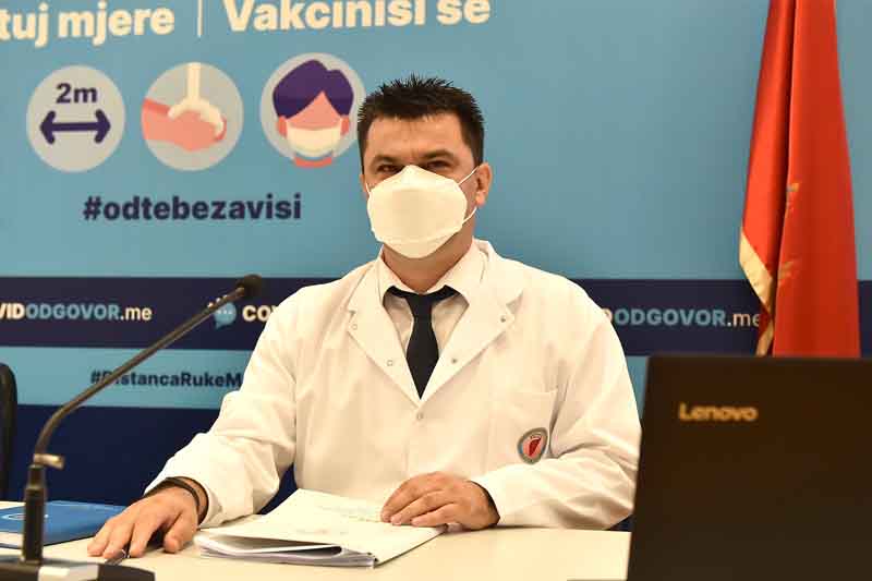 In Montenegro, mask-wearing has been reintroduced in shops and pharmacies due to COVID