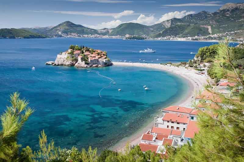 Sveti Stefan Beach in Montenegro Made the List of the Best Beaches in Europe