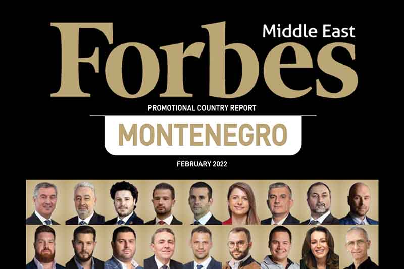Forbes Magazine Published a Promotional Issue about Montenegro