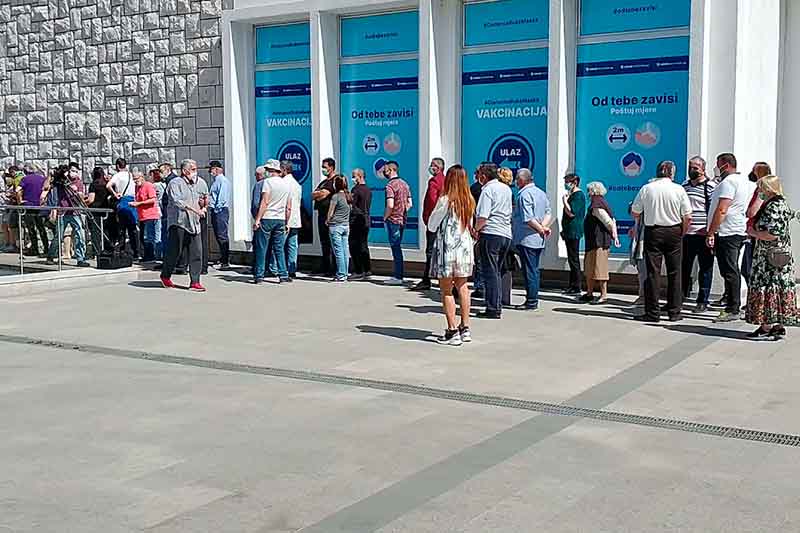 Montenegro Broke the European Record for the Number of People Vaccinated Against Coronavirus in a Single Day