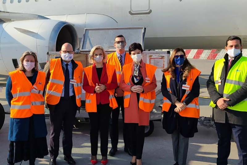 24,000 doses of the AstraZeneca vaccine have arrived in Montenegro