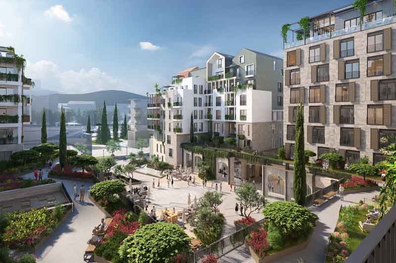 Preparatory Works Completed at the Boka Place Complex in Porto Montenegro