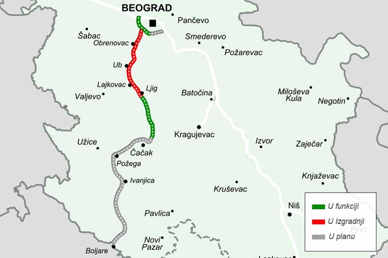 Serbia Will Continue Building the Road to Montenegro
