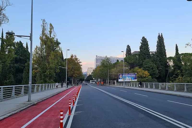 Construction of Bicycle Paths in Podgorica