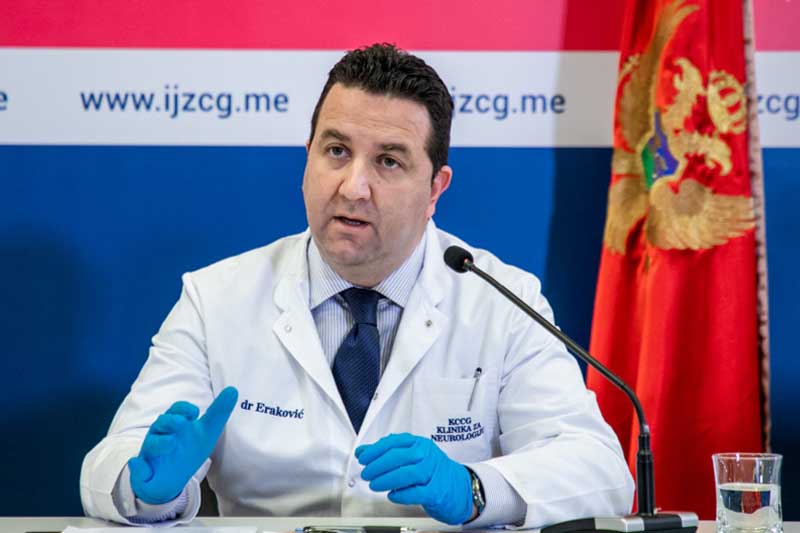 There are 1,810 active coronavirus cases in Montenegro