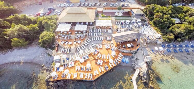 The new Almara Beach Club beach has opened in Luštica