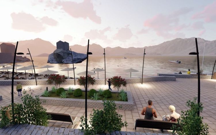 The concept for the new promenade in Pržno has been presented