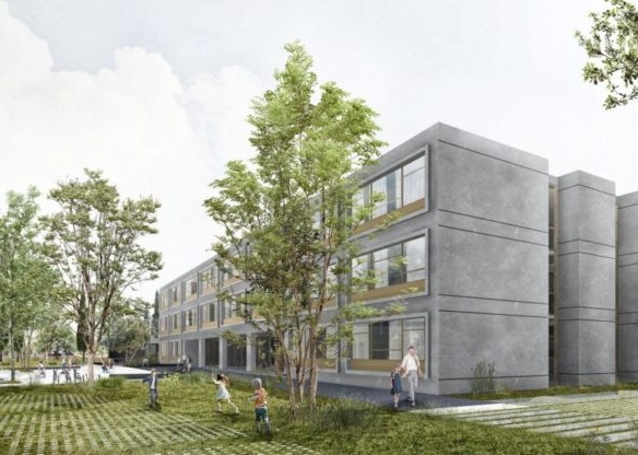 Project of the largest school in Podgorica. MD Realty