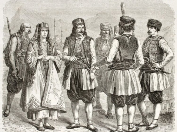 The character of Montenegrins, their appearance, national costumes and dances