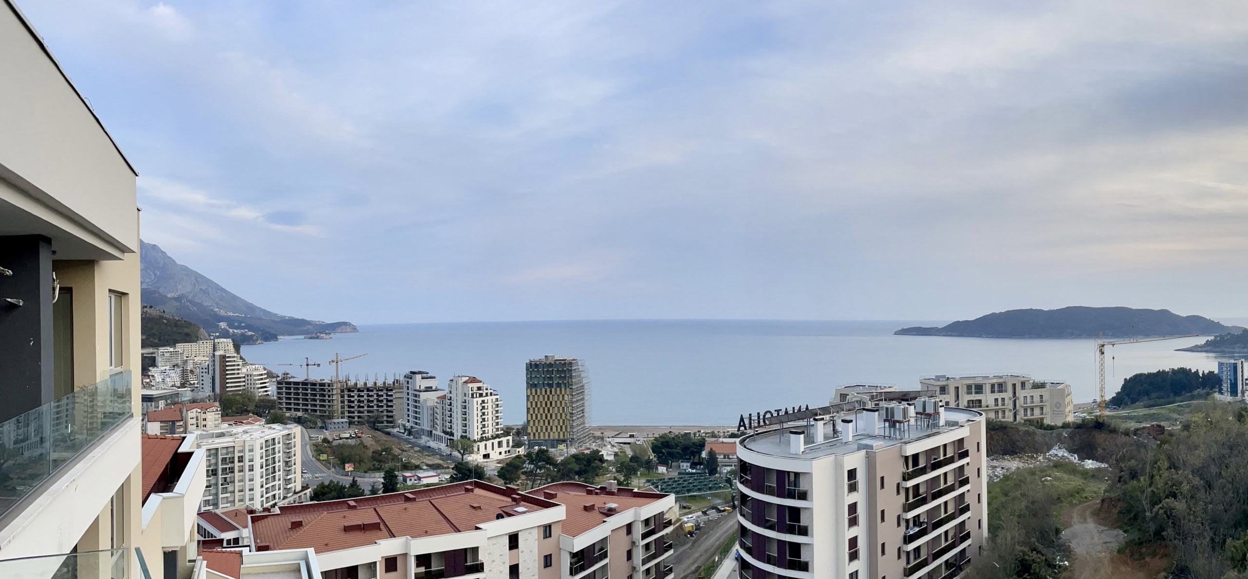 Balcony — Apartments in Bečići