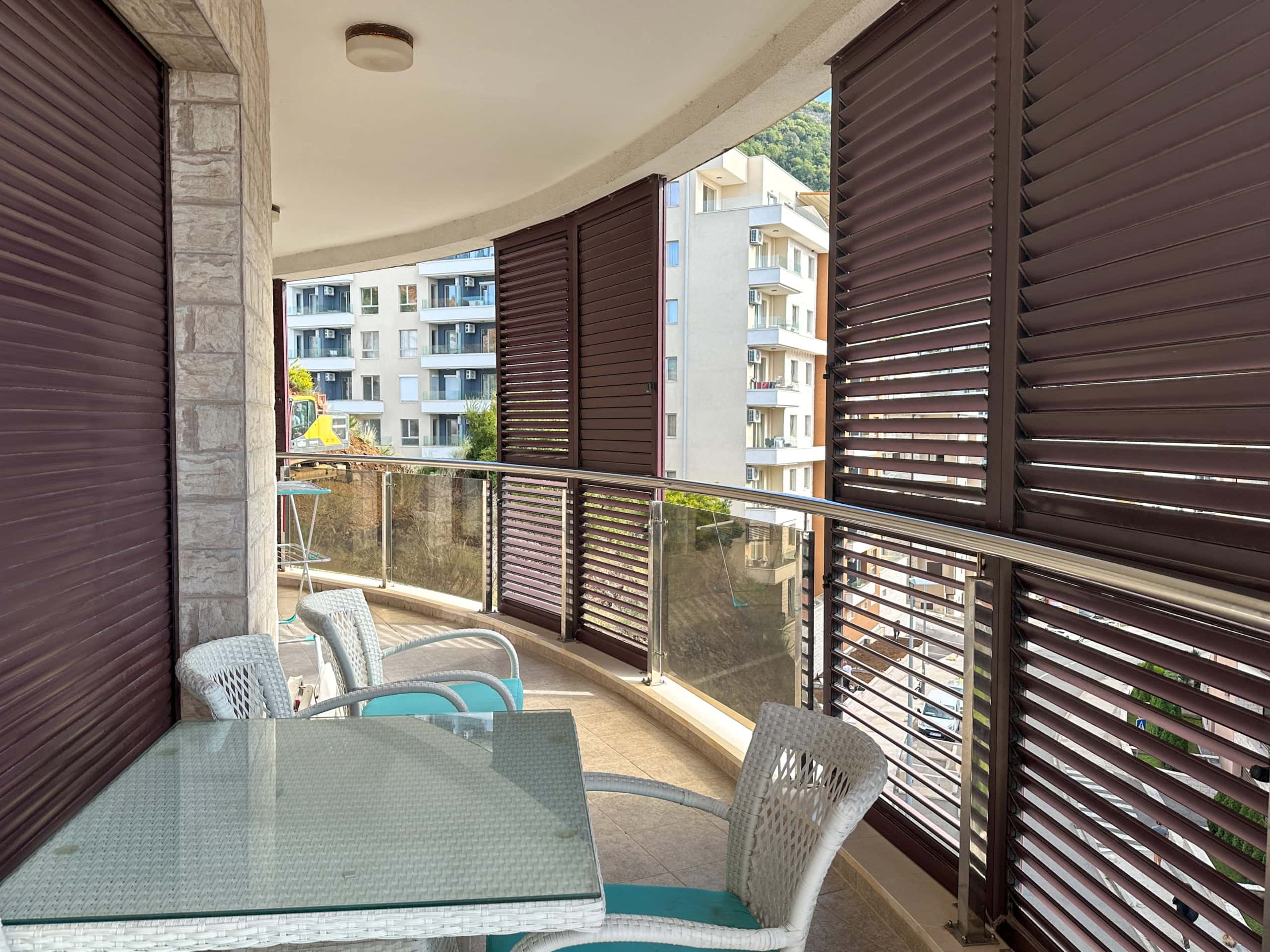 Balcony — Apartments in Bečići