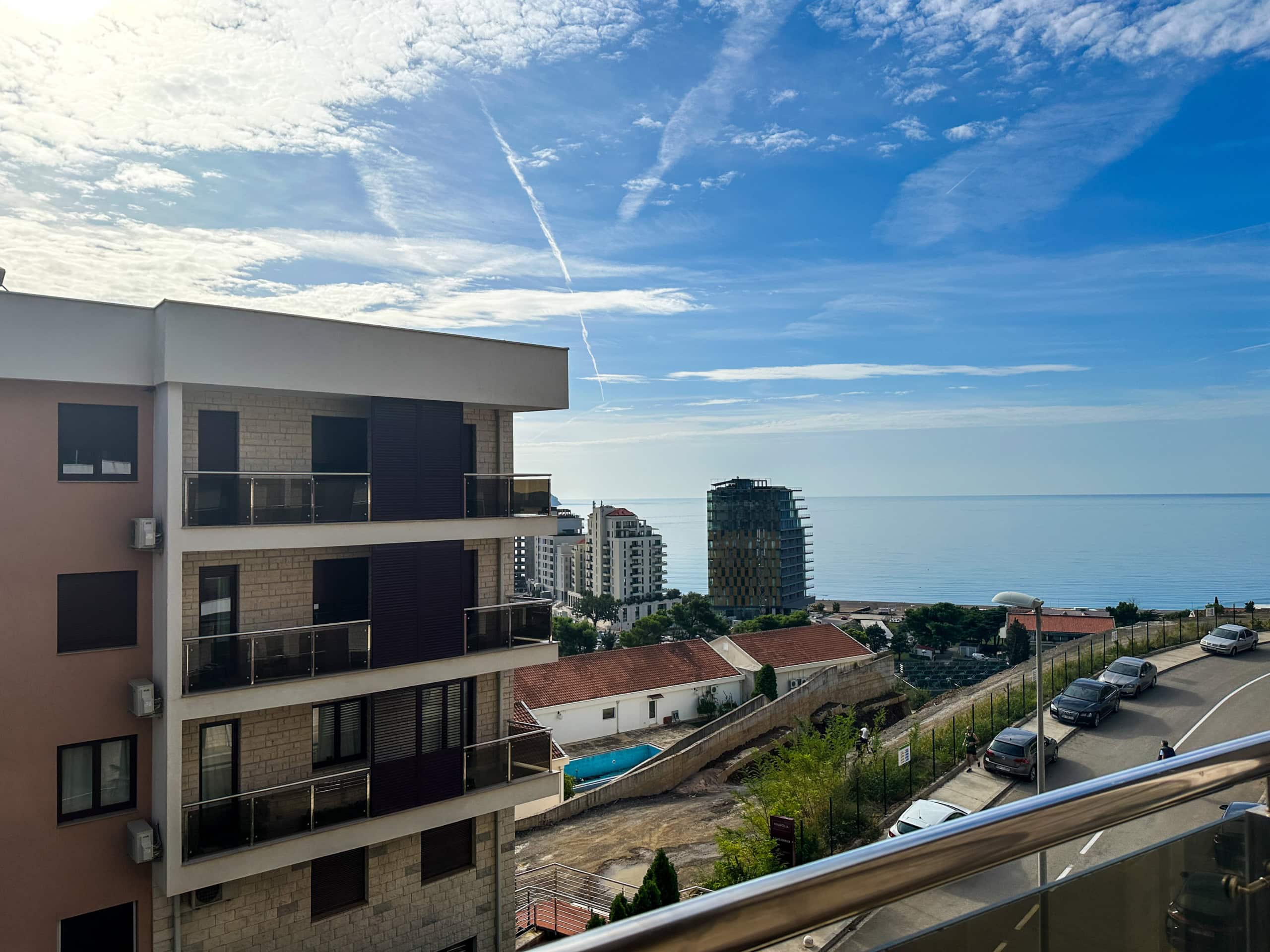Balcony — Apartments in Bečići