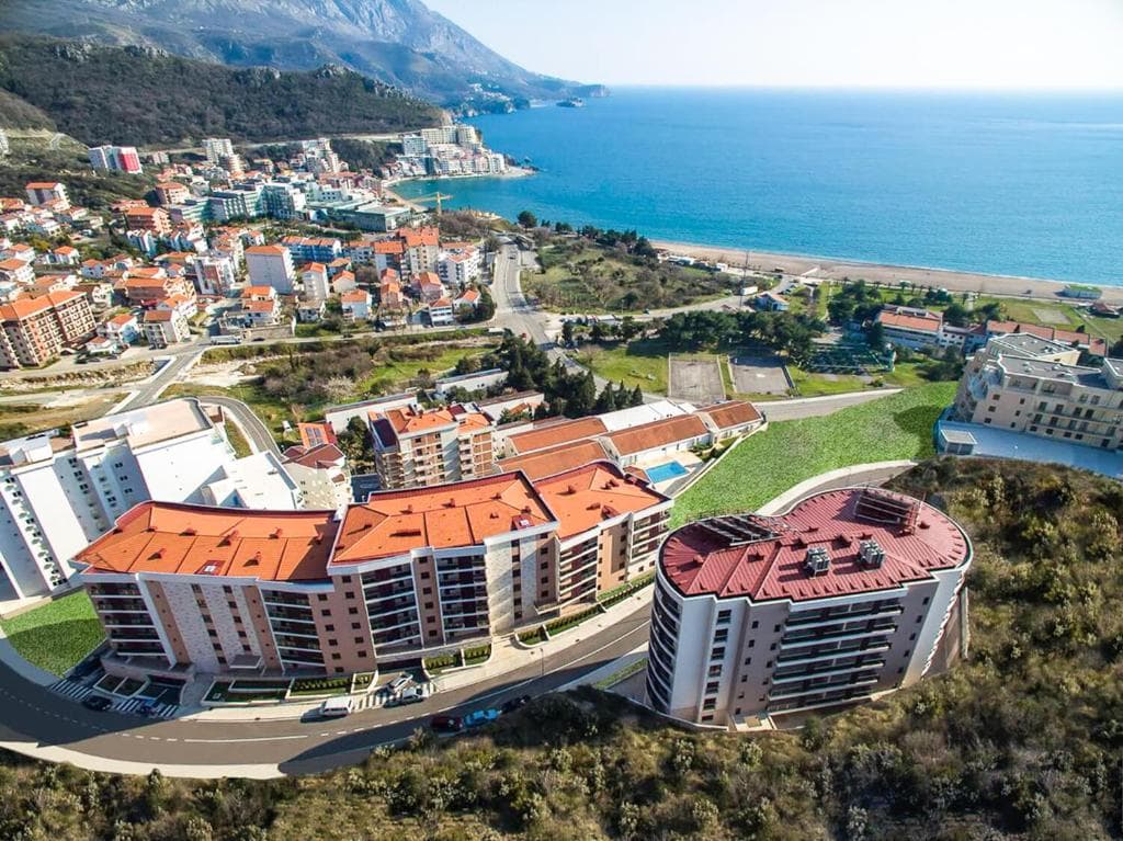 Exterior view — Apartments in Bečići
