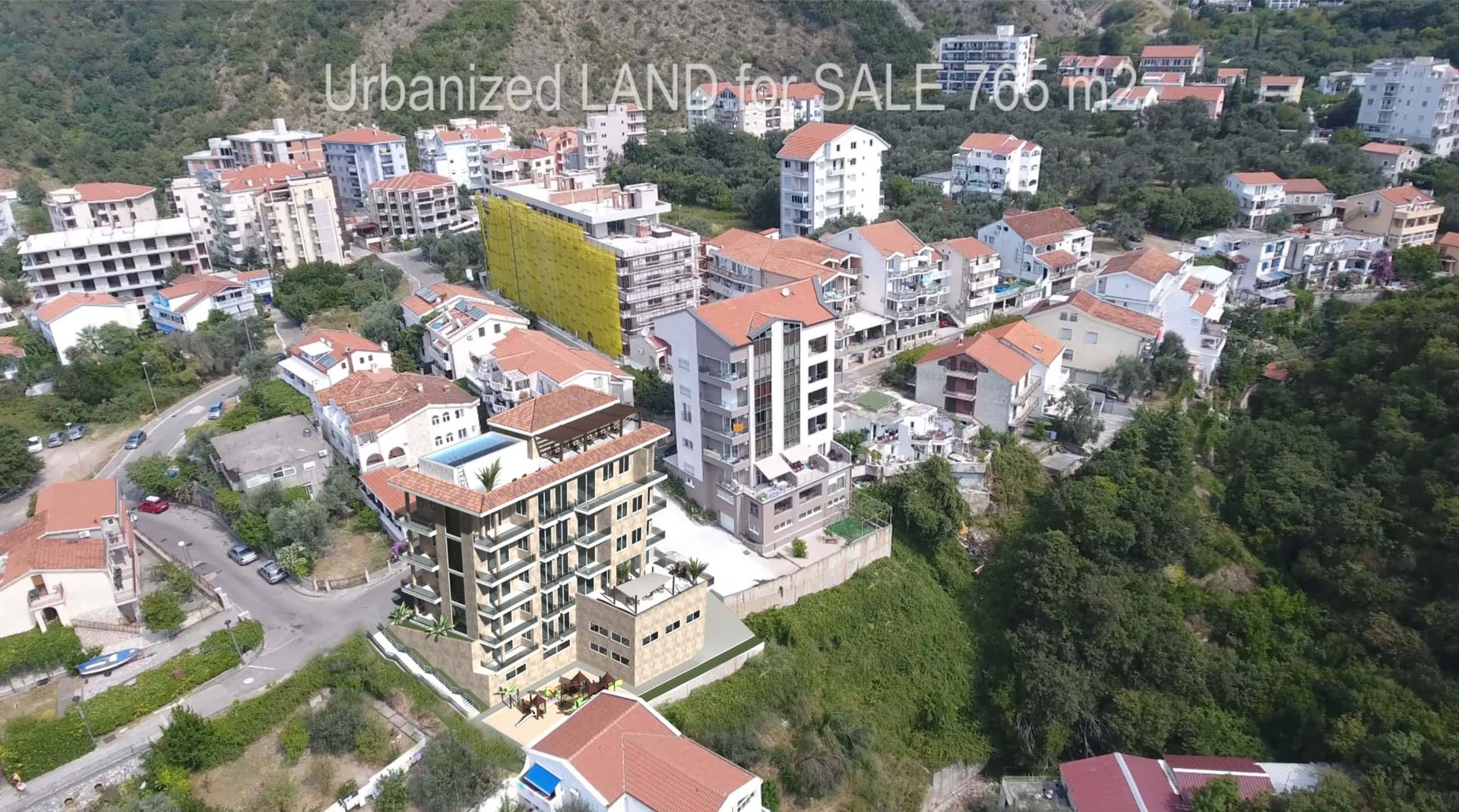 Land Plot in Bečići No. 2052