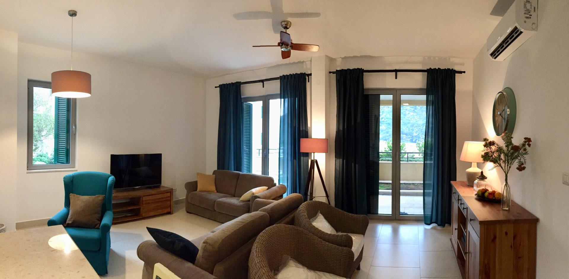 Apartment in Morinj No. 1634