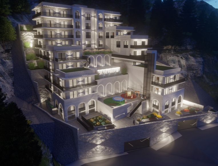Exterior view — Residential complexes in Budva