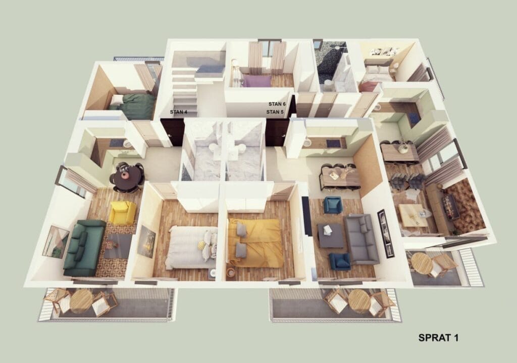 Apartments in Orahovac No. 2505