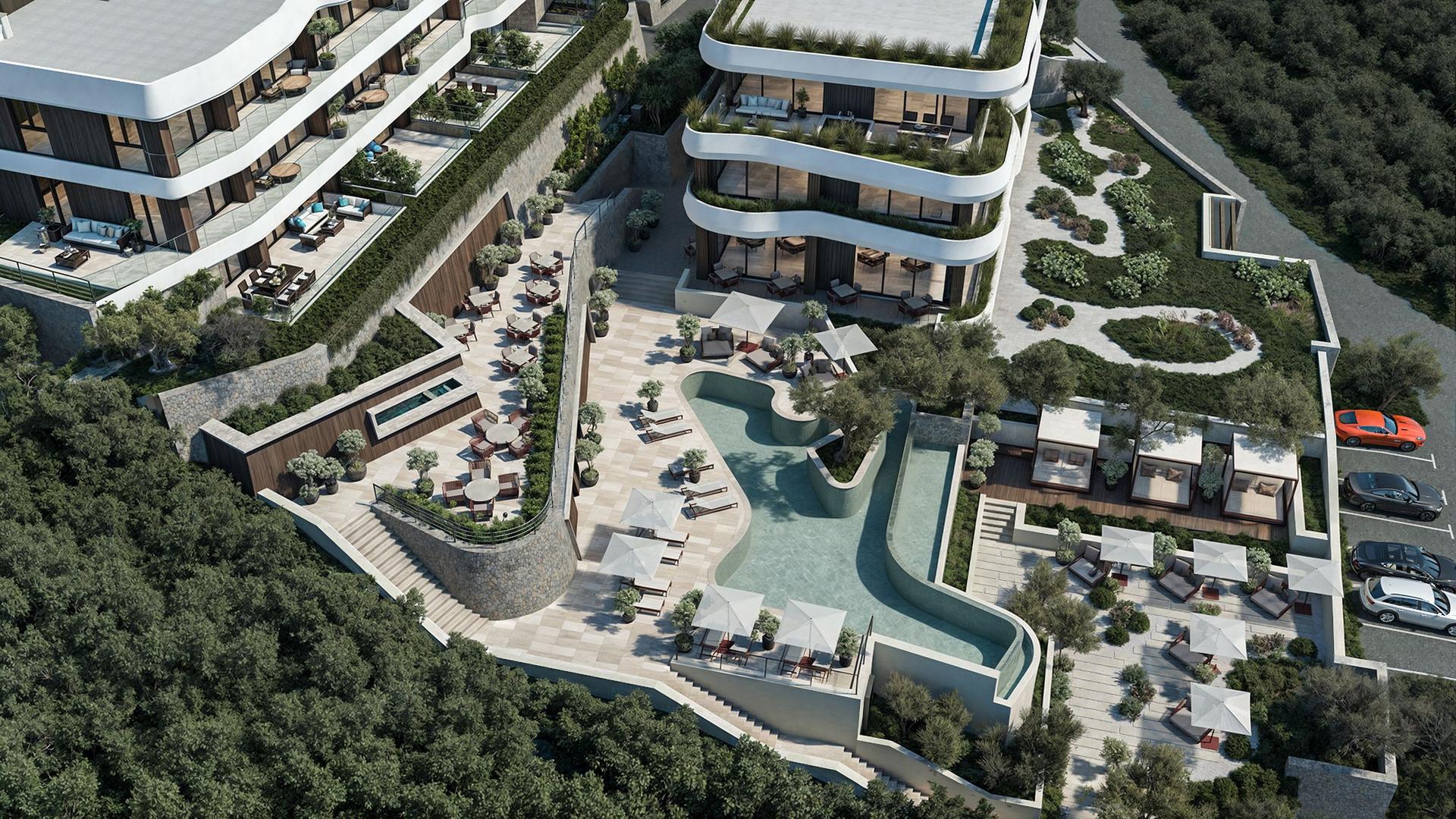 Residential Complex in Reževići No. 2538