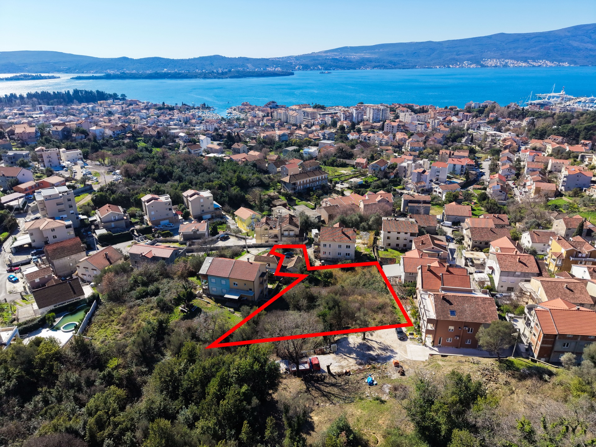 Exterior view — Land in Tivat