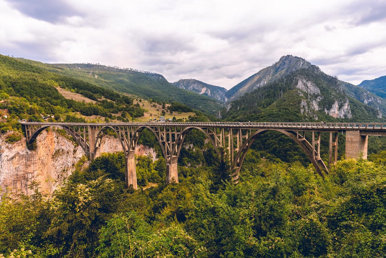 Đurđevića Tara Bridge. Photo: Viacheslav Volodin
