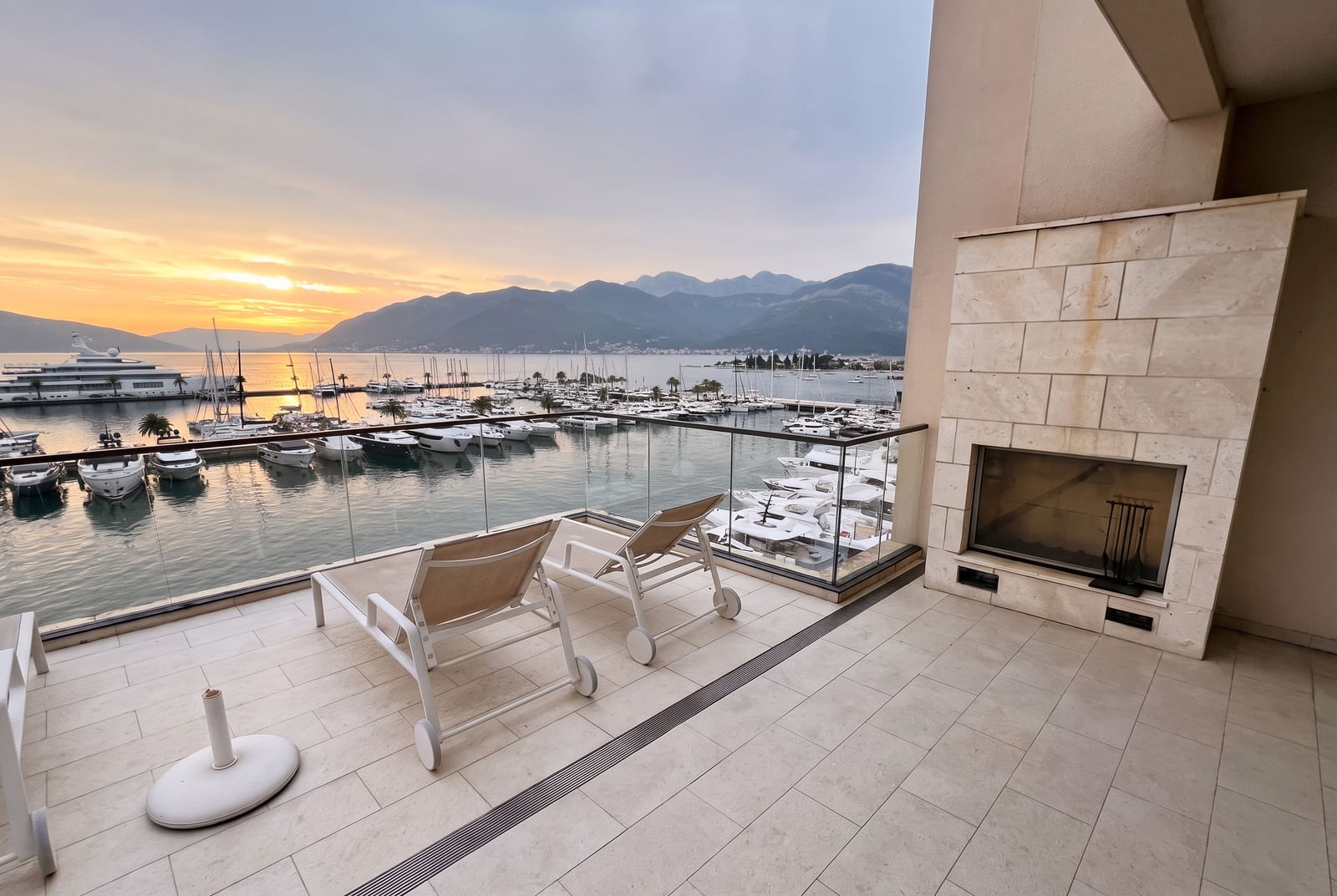 Balcony — Apartments in Tivat