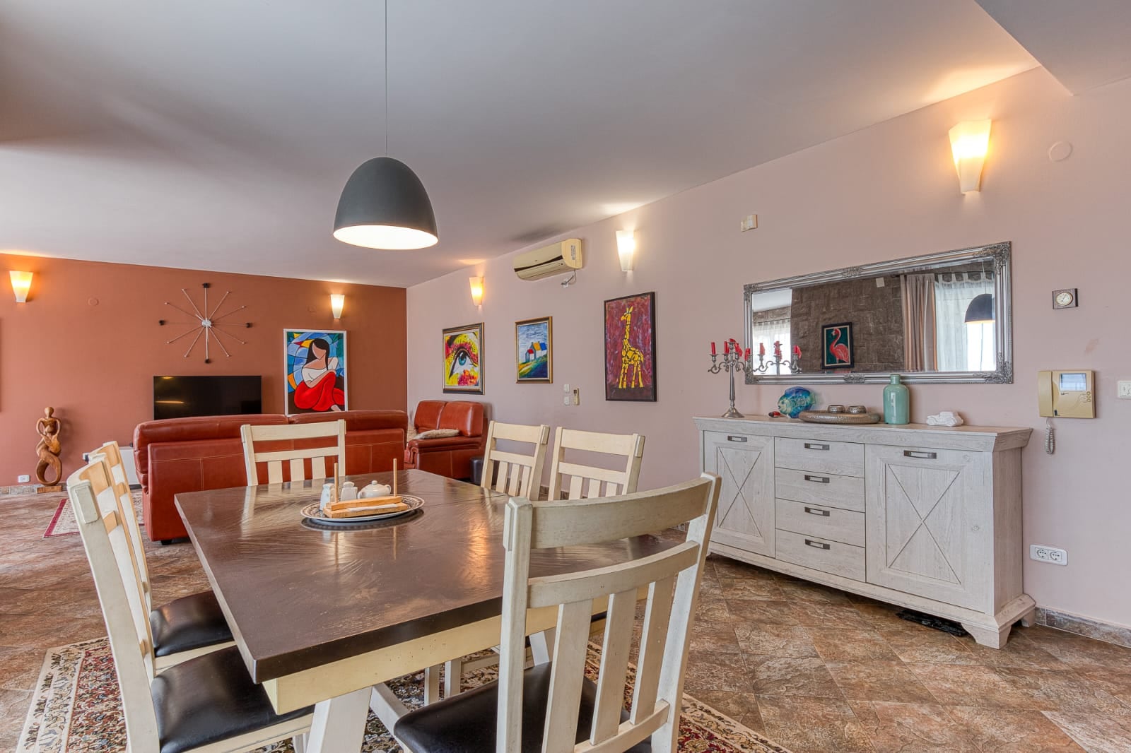 Living room — Villas in Bečići