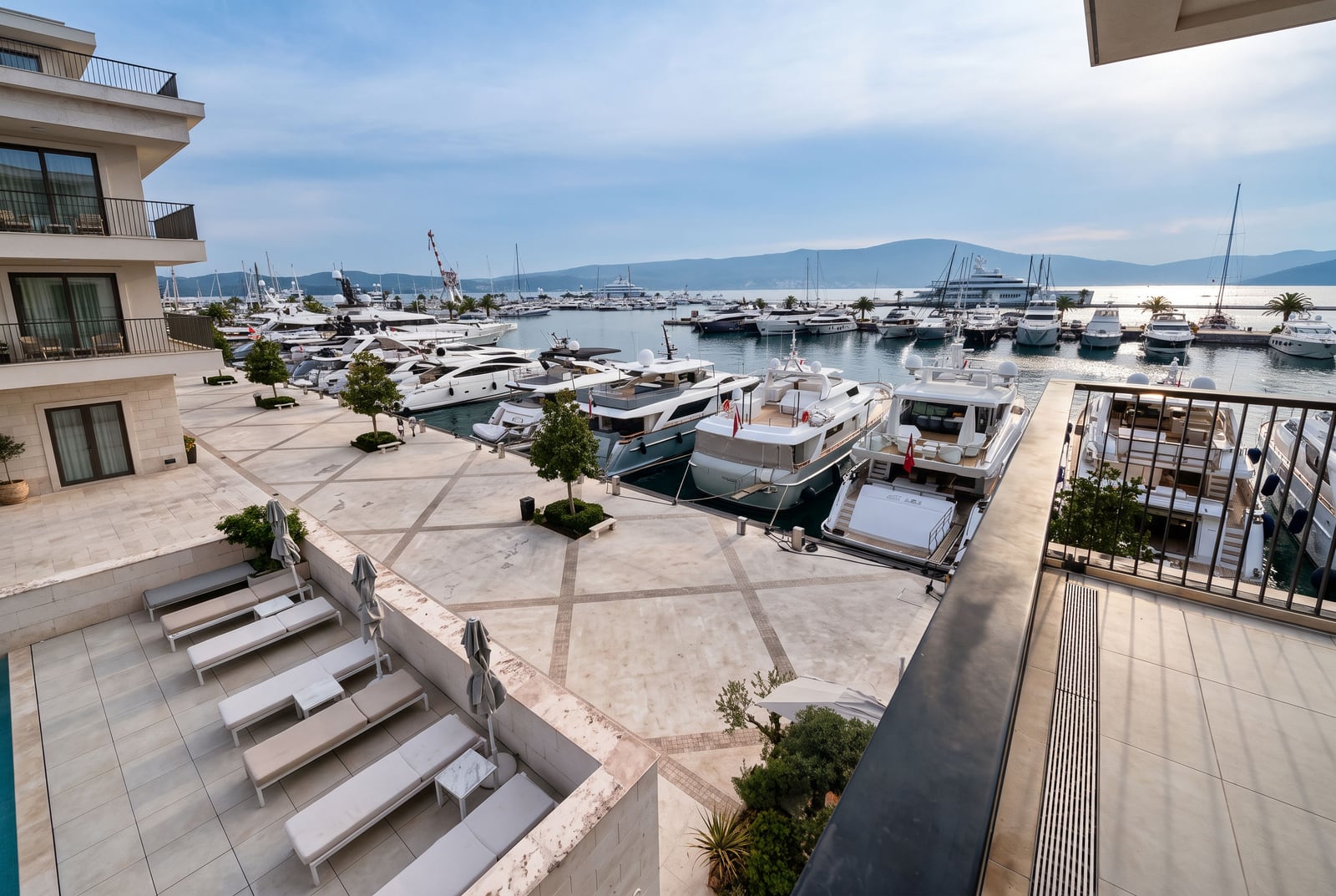 Balcony — Porto Montenegro in Tivat