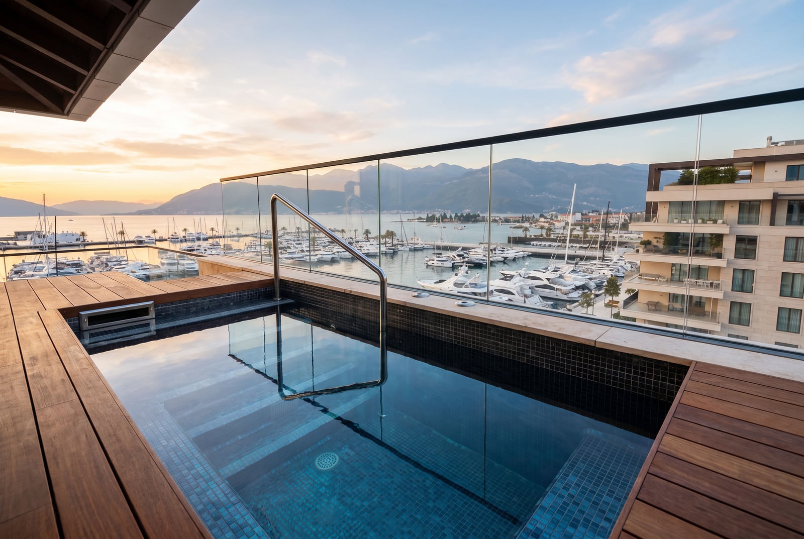 Pool — Apartments in Tivat