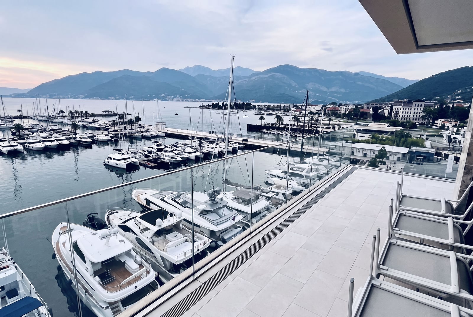 Balcony — Porto Montenegro in Tivat