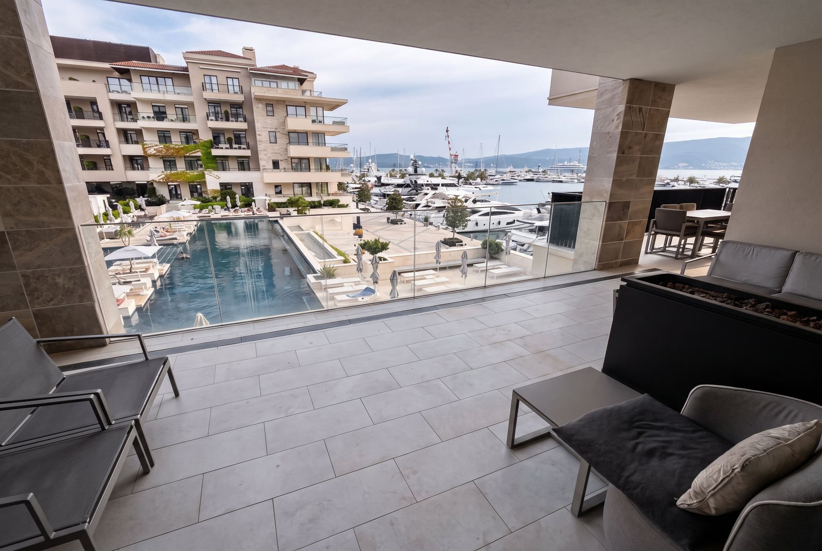Balcony — Porto Montenegro in Tivat