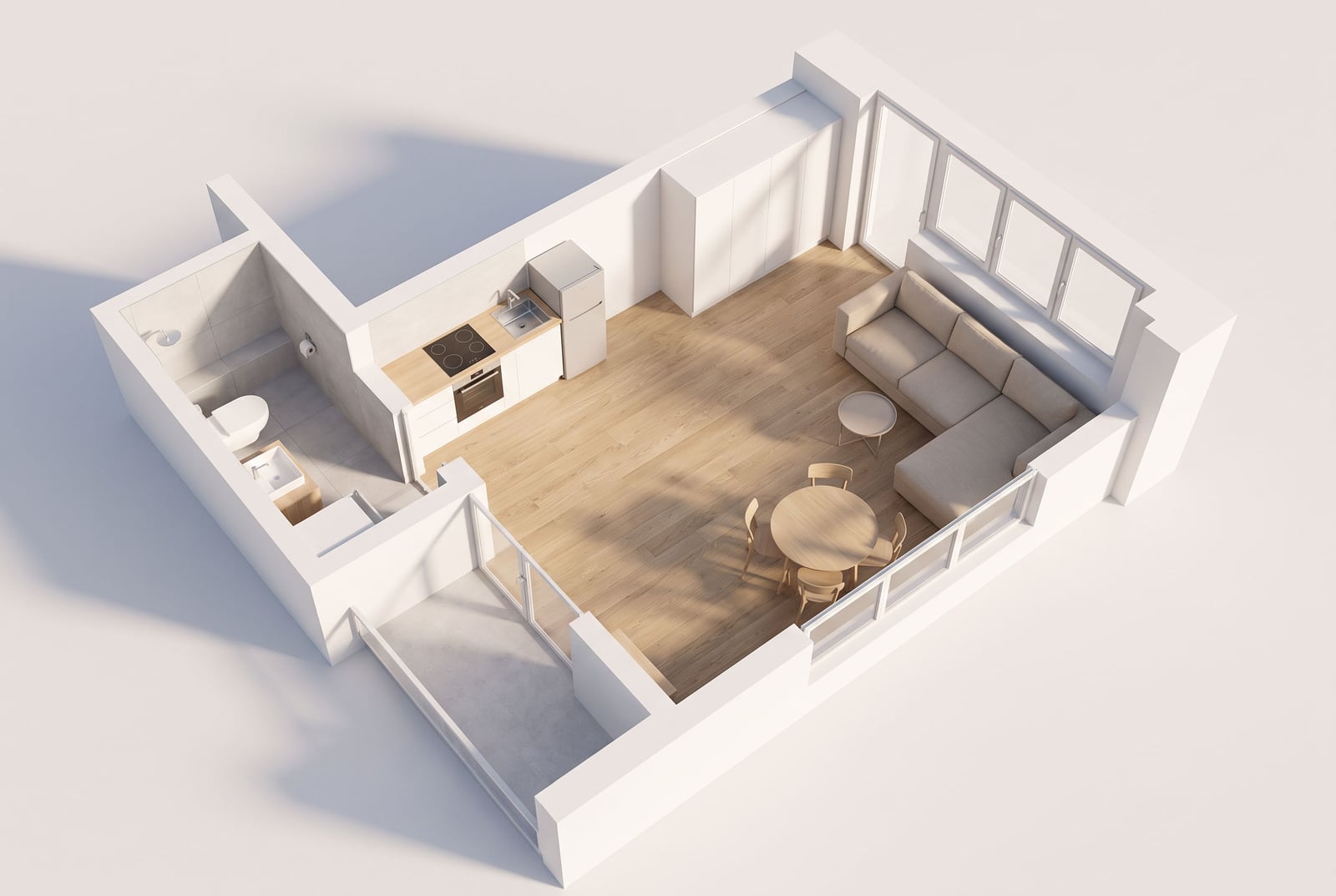 Apartment in Budva №2822