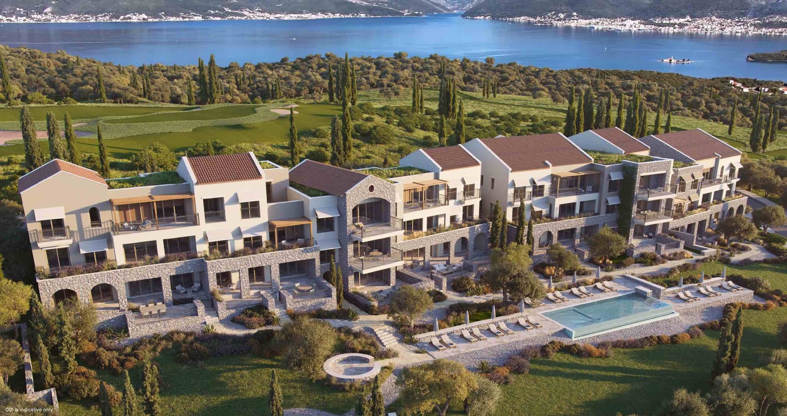 Apartments in Lustica #2663