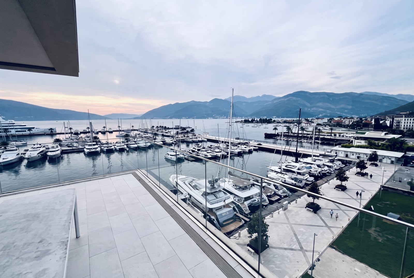 Balcony — Porto Montenegro in Tivat