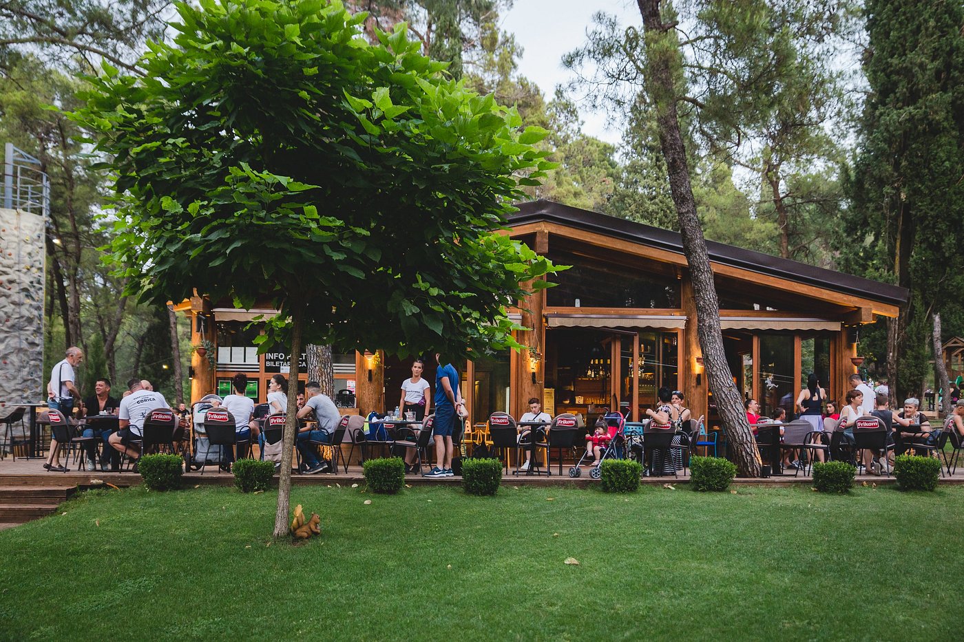 Park Gorica. Podgorica, Montenegro